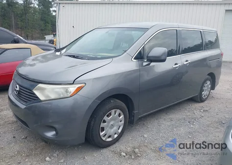 2014 Nissan Quest S из США, поврежденный, VIN JN8AE2KPXE9107124